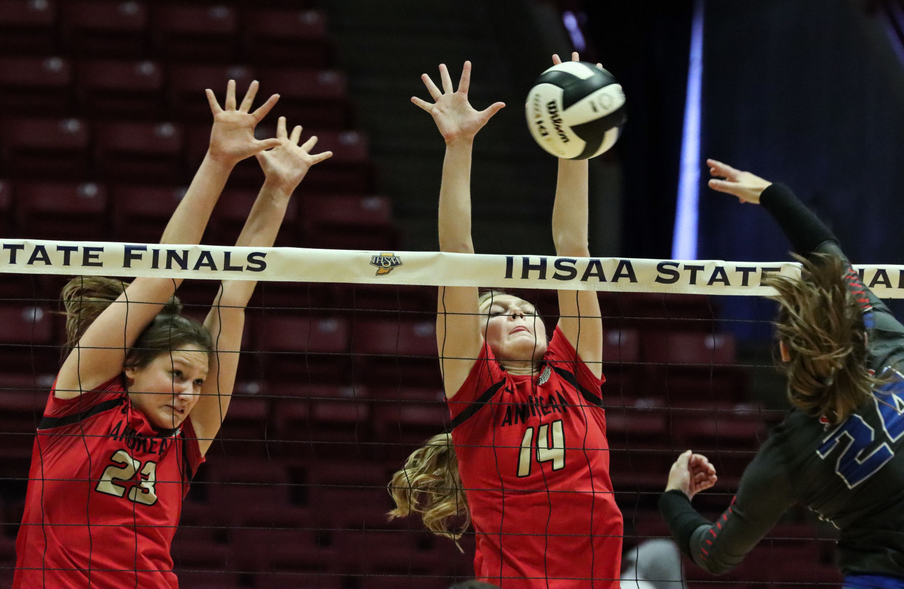2A volleyball state final - Andrean vs. Western Boone